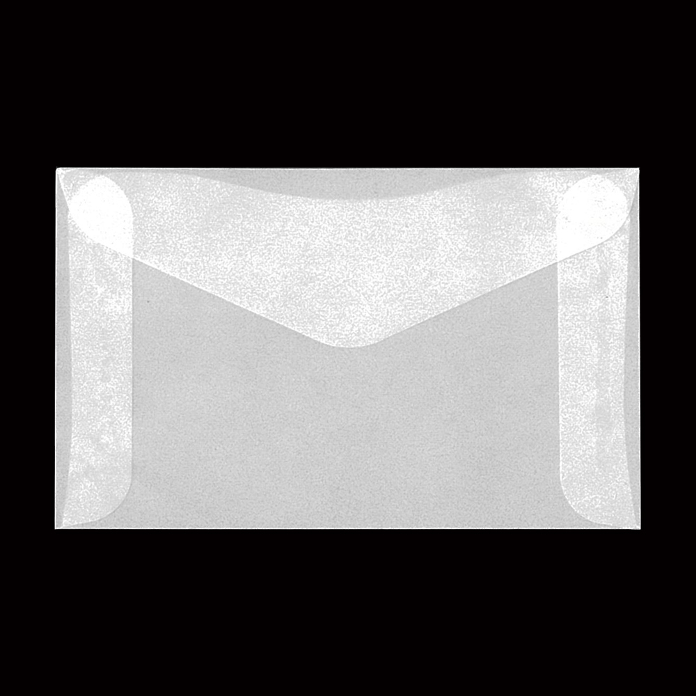 GLASSINE ENVELOPES NO. 2 SIZE 59.87 x 92.08 mm PACK OF 100 (Top Opening)