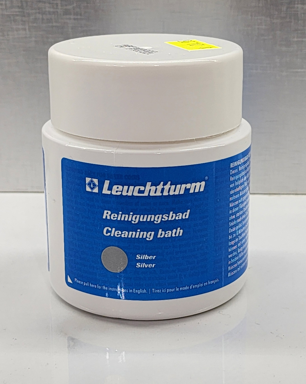 Leuchtturm Coin Cleaning Bath - Silver