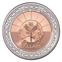 Australia 1999 $10  Millennium Series - The Past Silver Proof Coin 