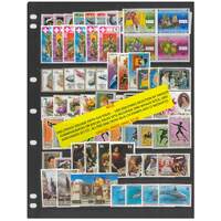 Niue 1982-93 Selection of Commemorative Sets 74 Stamps & 15 Mini Sheets MUH #268