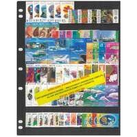 Hong Kong 1997-2000 Selection of Commemorative Issues 71 Stamps & 9 Mini Sheets MUH #426