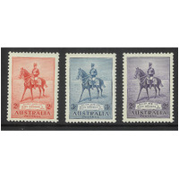 Australia 1935 Silver Jubilee Set of 3 Stamps SG156/58 Mint Unhinged #AUBK