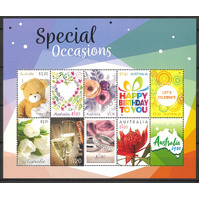 Australia 2023 Special Occasions Sheetlet/10 Stamps ex Pack MUH 