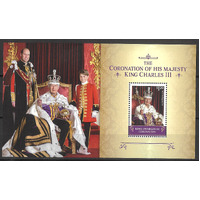 Australia 2023 Coronation of His Majesty King Charles III Mini Sheet MUH