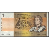 Australia 1982 $1 Banknote Johnston/Stone R78 UNC #a4