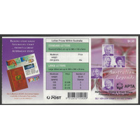 Australia 2002 Medical Scientists Legends APTA Stamp Coin Show Booklet/10 36-2*