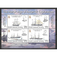 British Antarctic Territory 2008 Explorers & Ships Mini Sheet SG473 MUH #MS270