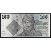 Australia 1985 $100 Banknote Johnston/Fraser R609 gVF #100-22