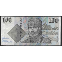 Australia 1985 $100 Banknote Johnston/Fraser R609 gF/aVF #100-23