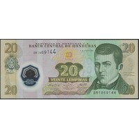 Honduras 2008 Twenty Lempiras Banknote P95 Unc