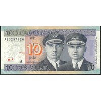 Lithuania 2007 Ten Litu Banknote P68 Unc