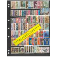 Vatican 1965-71 Selection of 25 Commemorative sets 100 Stamps MUH #483