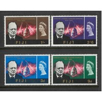 Fiji: 1966 Churchill Set/4 Stamps SG 345/48 MUH #BR348