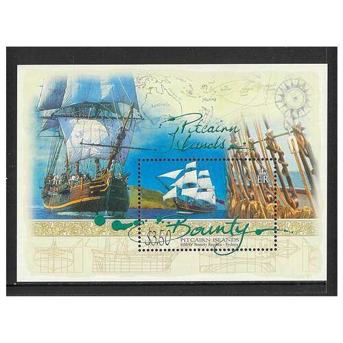 Pitcairn Islands 2004 HMAV Bounty Replica/Ships Mini Sheet SG MS673 MUH