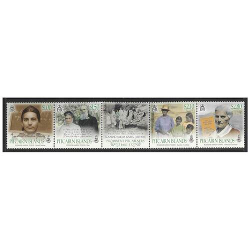 Pitcairn Islands 2017 Prominent Pitcairners 5th Series/Rosalind Amelia Young Set of 4 Stamps SG985/88 MUH