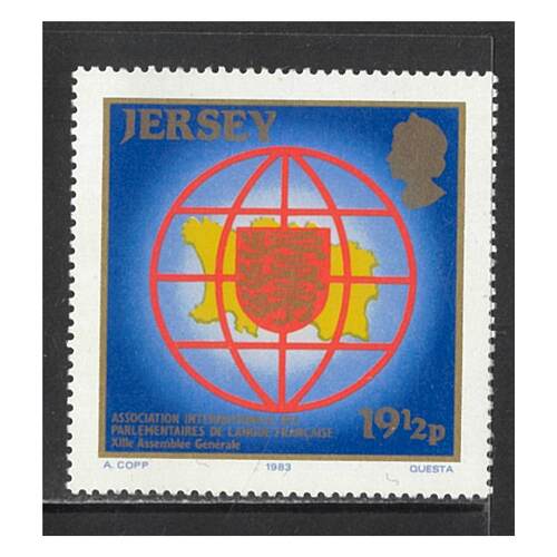 Jersey 1983 13th General Assembly of the AIPLF Single Stamp SG319 MUH