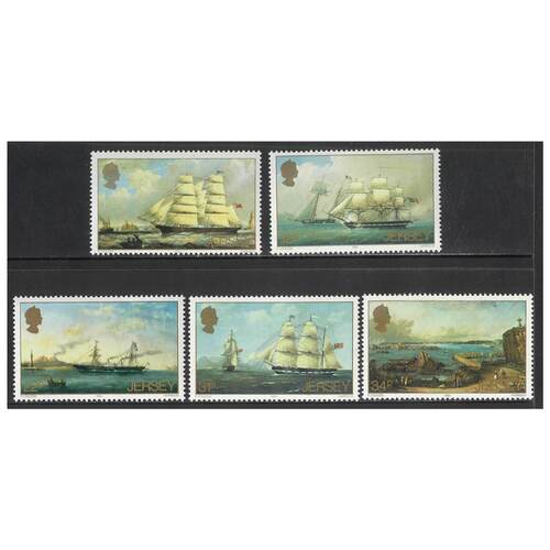 Jersey 1984 Death Cent. Of Philip John Ouless Set of 5 Stamps SG352/56 MUH