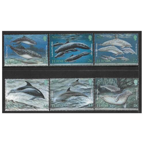 Jersey 2000 World Environment Day/Marine Mammals Set of 6 Stamps SG947/52 MUH