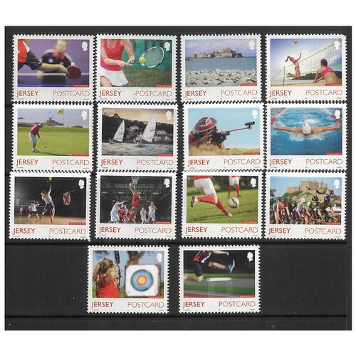 Jersey 2015 Island Games Set of 14 Stamps SG1955/68 MUH