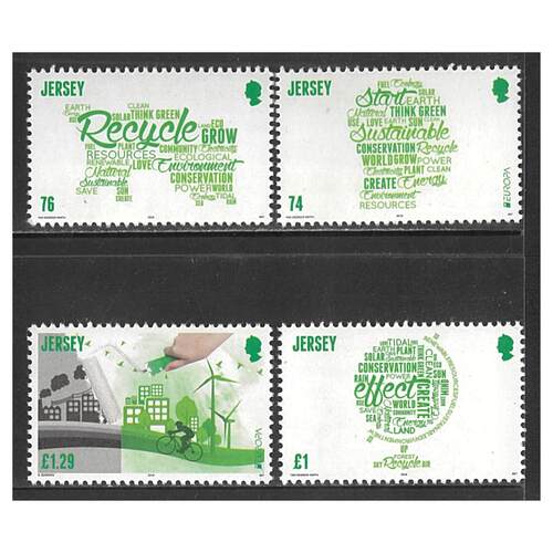 Jersey 2016 Europa/Think Green Set of 4 Stamps SG2057/60 MUH