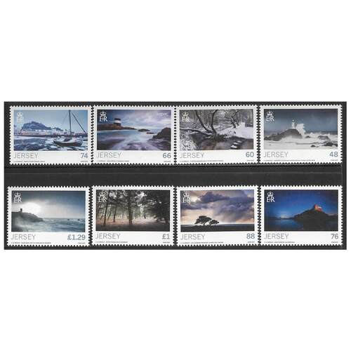 Jersey 2016 Seasons 3rd Series Winter Set of 8 Stamps SG2109/16 MUH