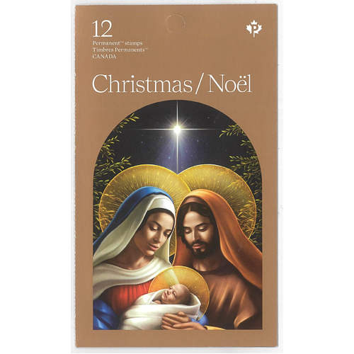 Canada 2024 Christmas/Noel Booklet of 12 Stamps MUH