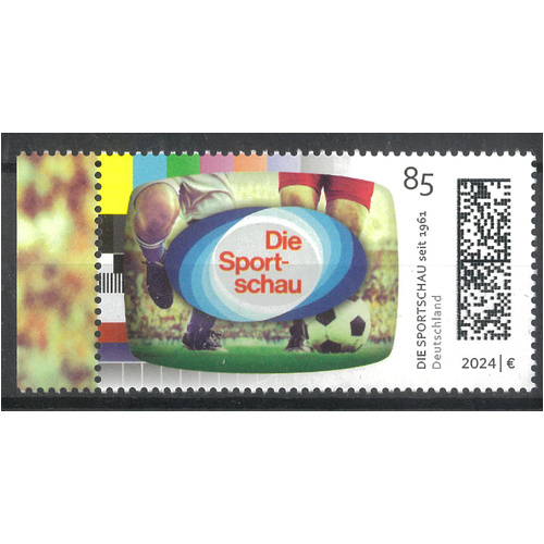 Germany 2024 TV "The Sports Show" Single Stamp MUH