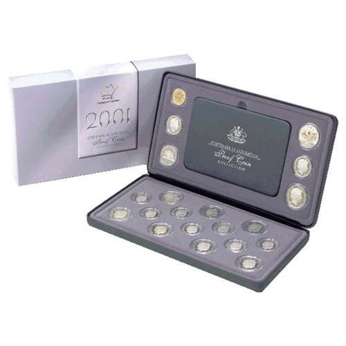 Australia 2001 Centenary Of Federation 20 Coin Proof Set