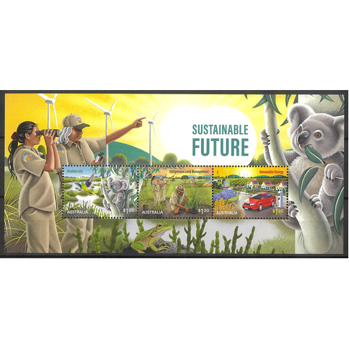 Australia 2023 Sustainable Future Mini Sheet MUH