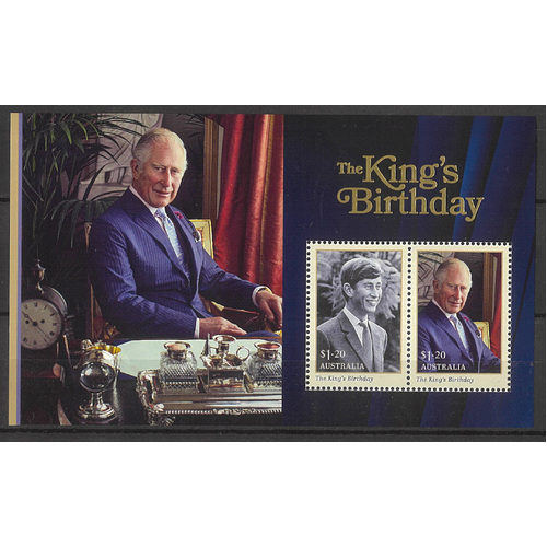 Australia 2023 The King's Birthday Mini Sheet MUH