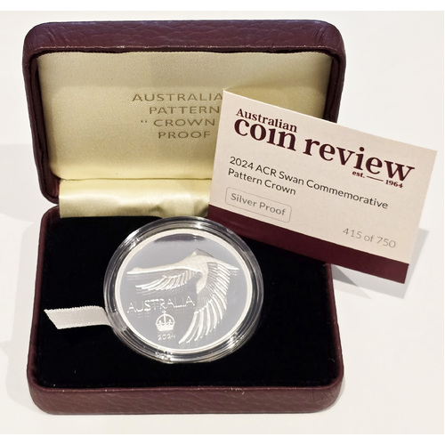 Australia 2024 Swan Dollar Commemorative Pattern Crown Silver Proof