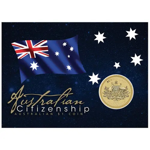 Australia 2025 $1 Citizenship Brilliant Uncirculated Coin 