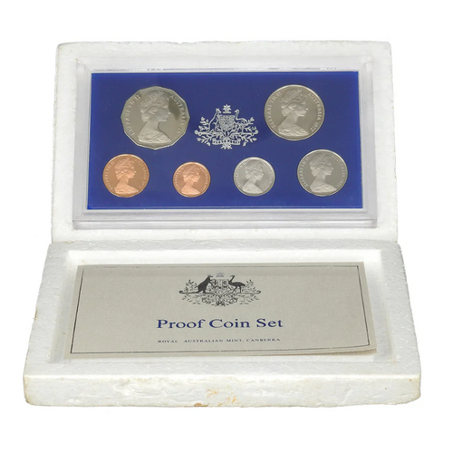 Australia 1972 6-Coin Proof Year Set RAM