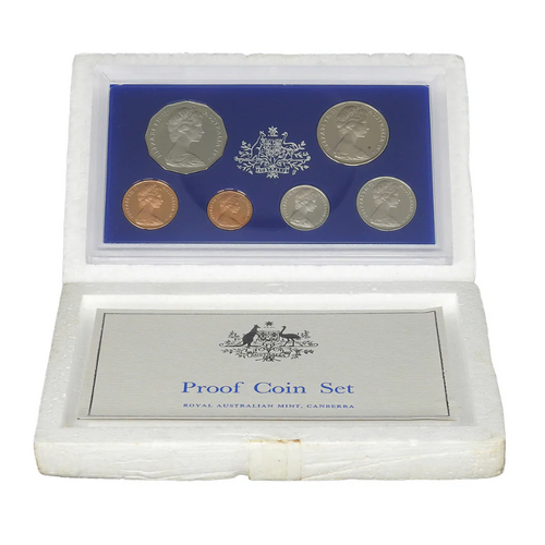 Australia 1974 6-Coin Proof Year Set RAM