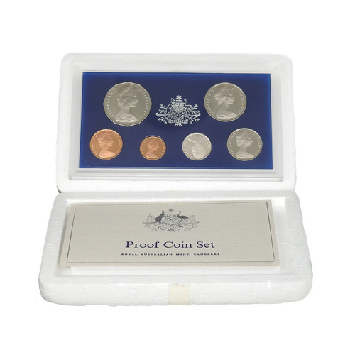 Australia 1970 6-Coin Proof Year Set RAM