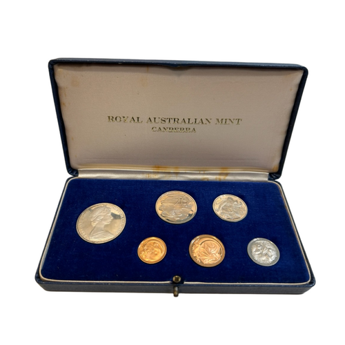 Australia 1966 6-Coin Proof Year Set RAM