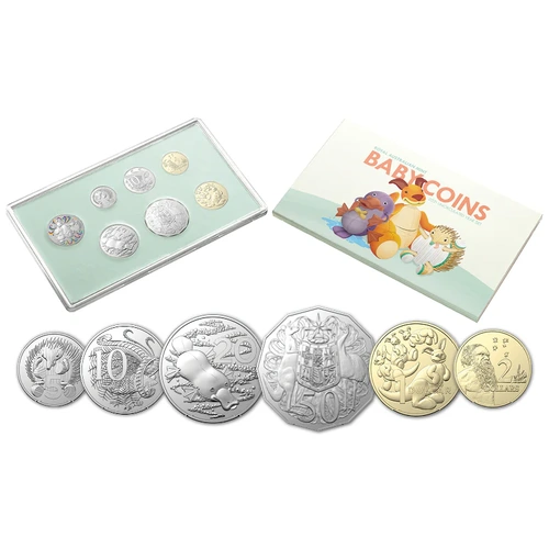 Australia 2021 Baby UNC 6-Coin Year Set