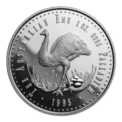 Australia 1995 The Australian Emu First Proof Issue 1oz Palladium Coin