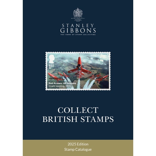 Stanley Gibbons 2025 Collect British Stamps Catalogue 76th Edition Full Colour Pages