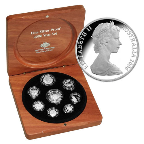 Australia 2006 Fine Silver Proof 6-Coin Set 