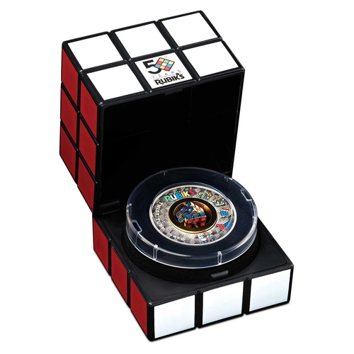 2024 Rubiks 50th Anniversary 2oz 9999 Silver Tuvalu $2 Coin