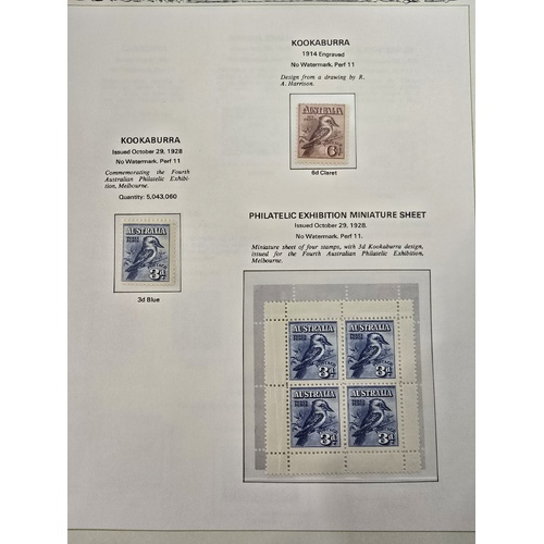 Australia KGV Simplified Series 23 Stamps All Colours MLH/MH