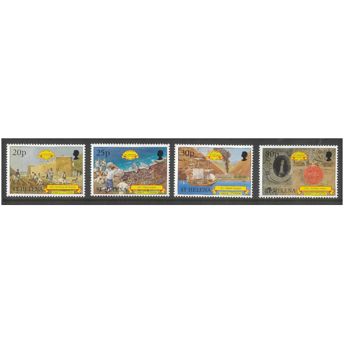 St. Helena 1998 500th Anniversary Discovery Set/4 Stamps SG762/5 MUH 14-10