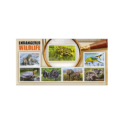 Australia 2016 (956) Endangered Wildlife mini sheet MUH SG MS4636