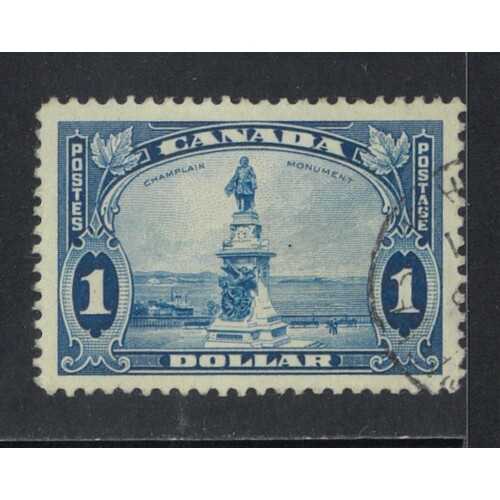 Canada: 1935 $1 Monument Single Stamp SG 351 FU #BR333