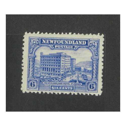 Newfoundland: 1928 6c Hotel p14-13½ Single Stamp SG 169a MLH #BR366