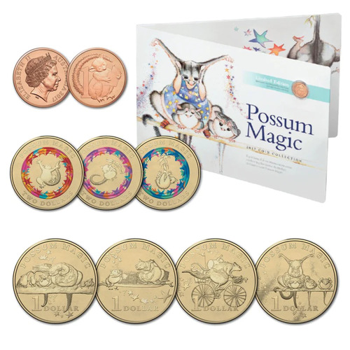 Australia 2017 Possum Magic $2 Coin Collection 